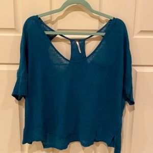 Free People Short Sleeve Shirt